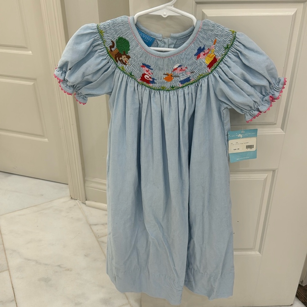 Smocked Anavini dress
